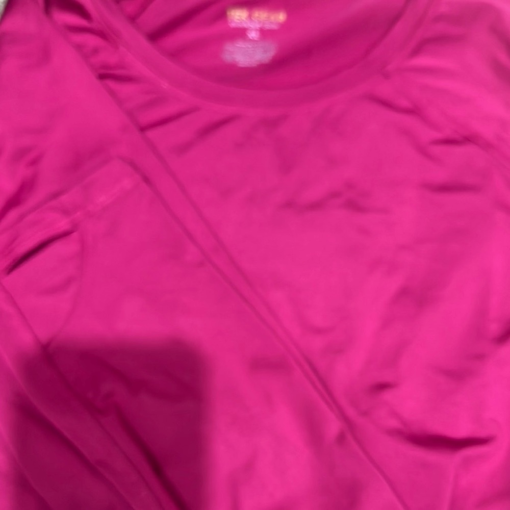 Women's Tek Gear workout Long Sleeve Pink Top